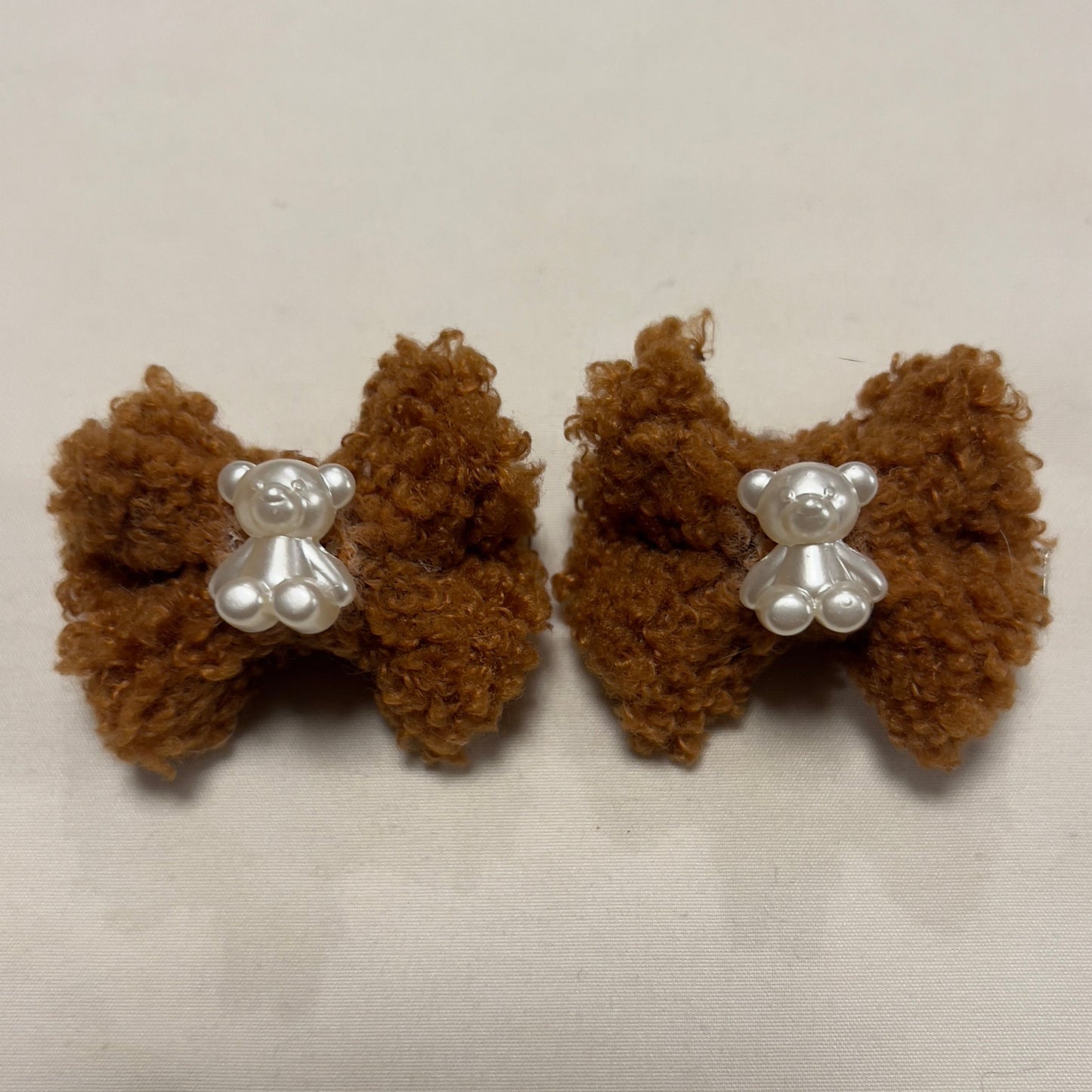 Baby Bear Bow Clips