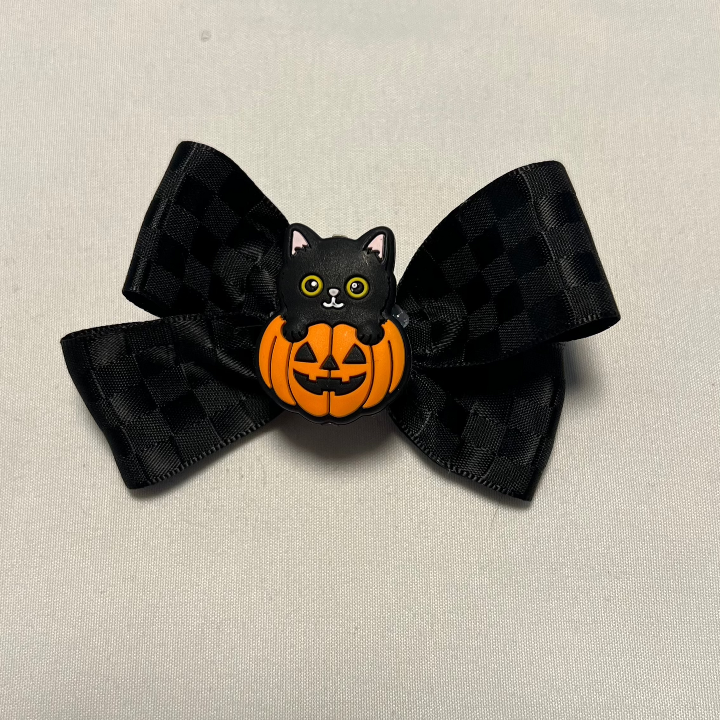 Jack-O-Cutie Bow Clips