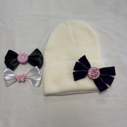 Beanie Bow Bundle - Youth/Adult