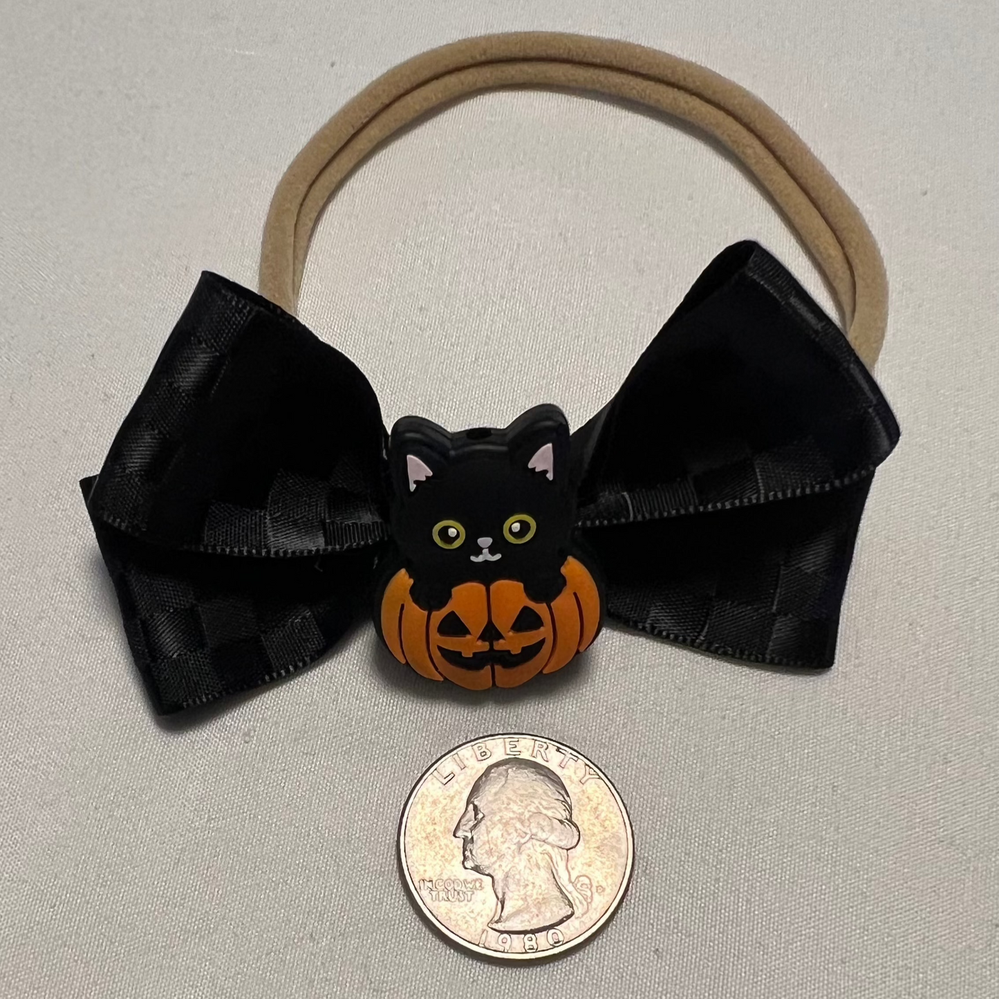 Jack-O-Cutie Bow Band