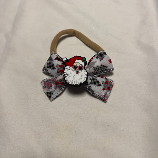 Miss Sassy Santa Bow Band